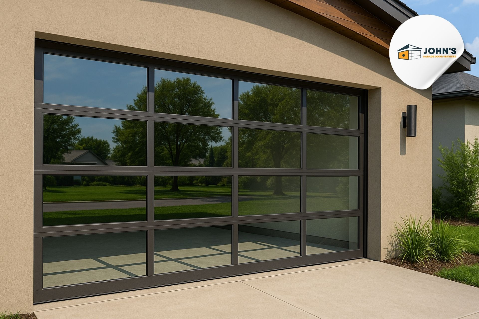 Glass Garage Door Installation in San Diego