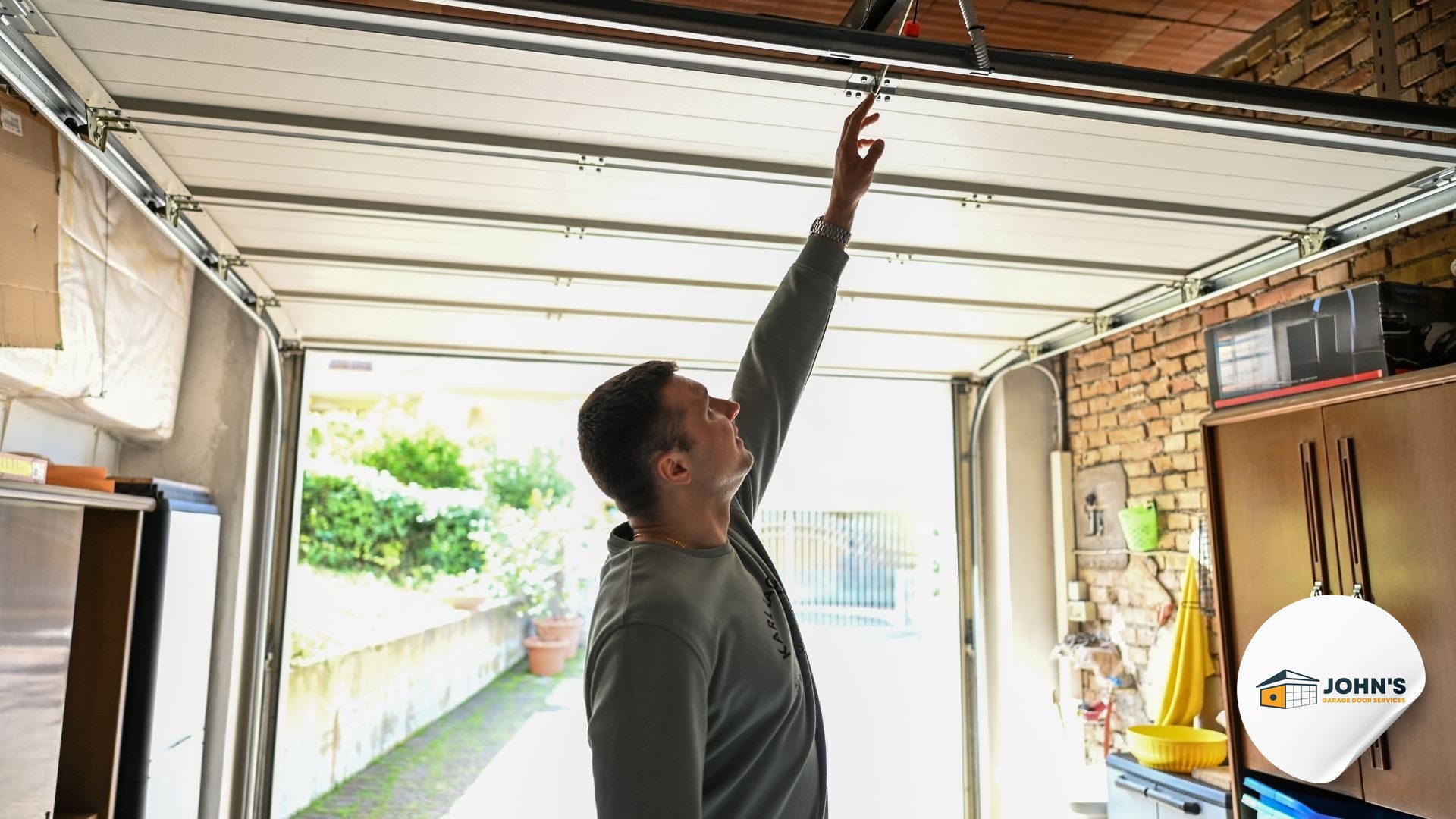 Examine the Tracks and Rollers - Garage Door Won't Open or Close: A Step-by-Step Troubleshooting Guide — Garage Door Not Opening San Diego