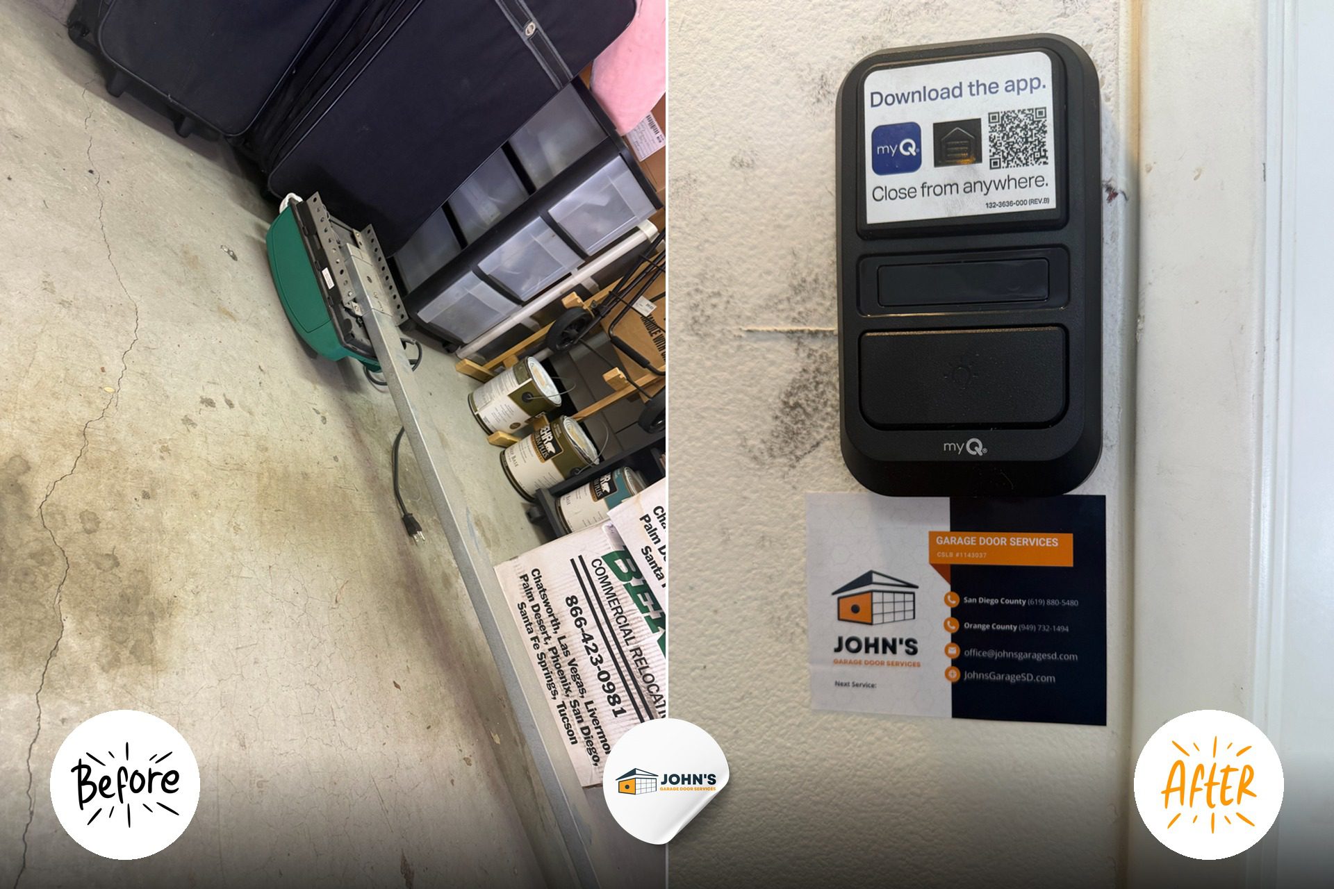 Garage Door Repair / Opener installation In Ladera Ranch, California 92694