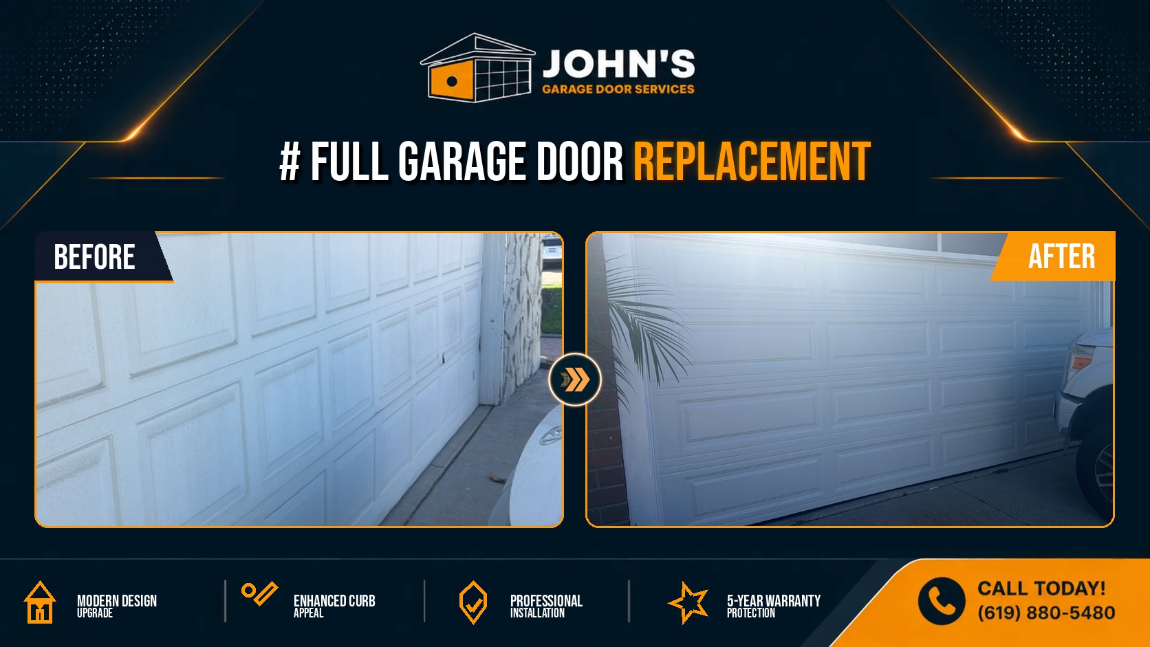 Garage Door Repair / Installation in Anaheim, California