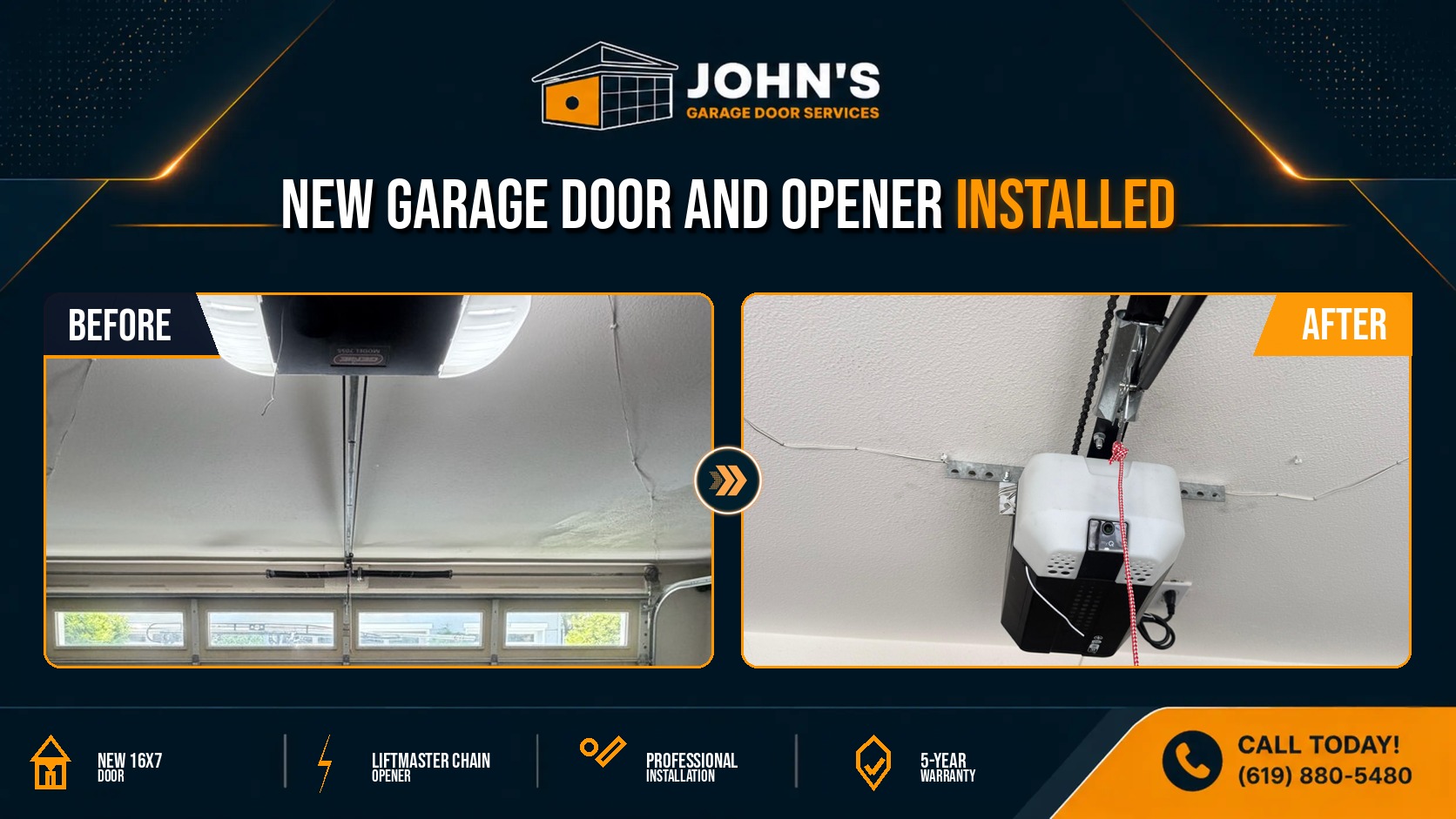 Garage Door Repair / Installation in San Diego, California