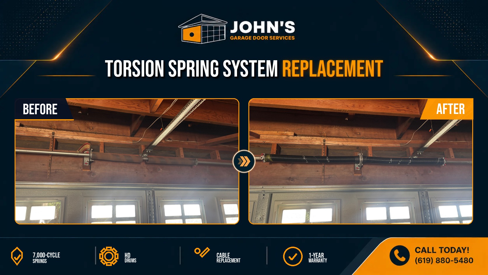 Garage Door Repair in Oceanside, California