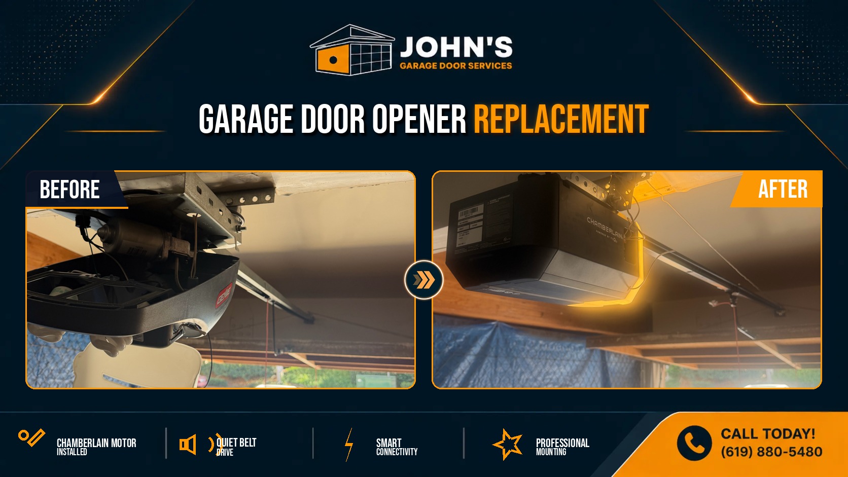 Garage Door Repair in San Diego, California