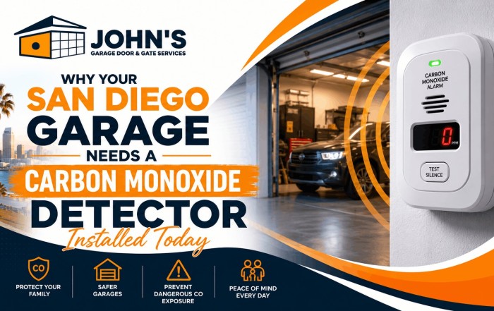 Why Your San Diego Garage Needs a Carbon Monoxide Detector Installed Today