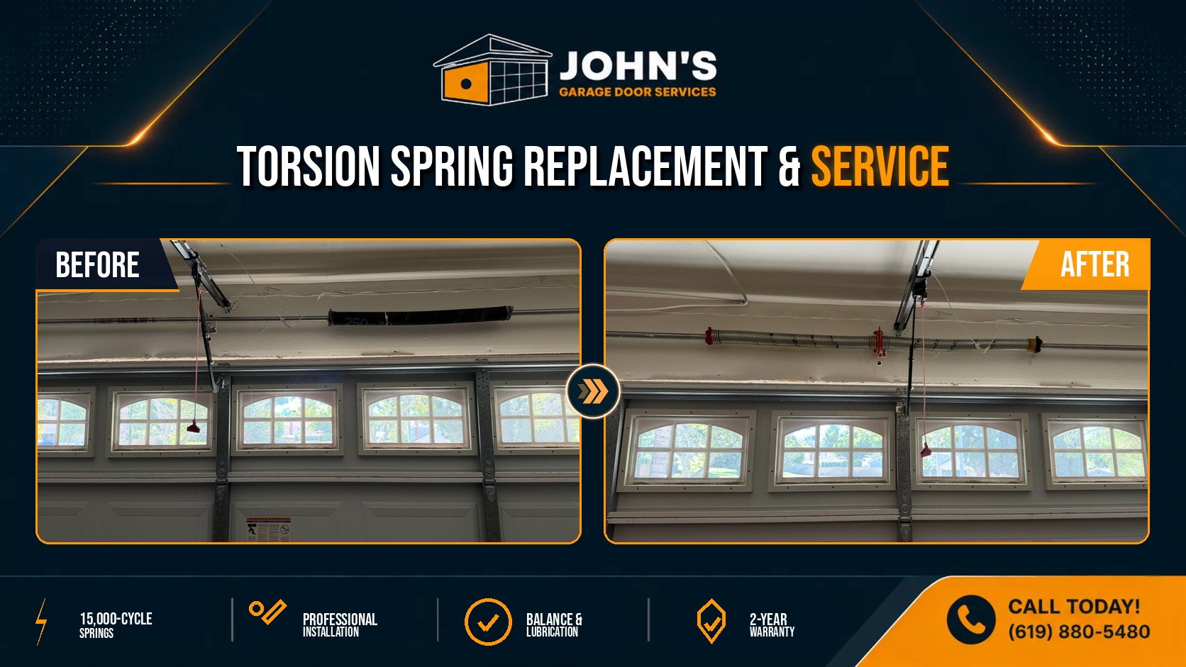 Garage Door Repair In Corona, California 92882