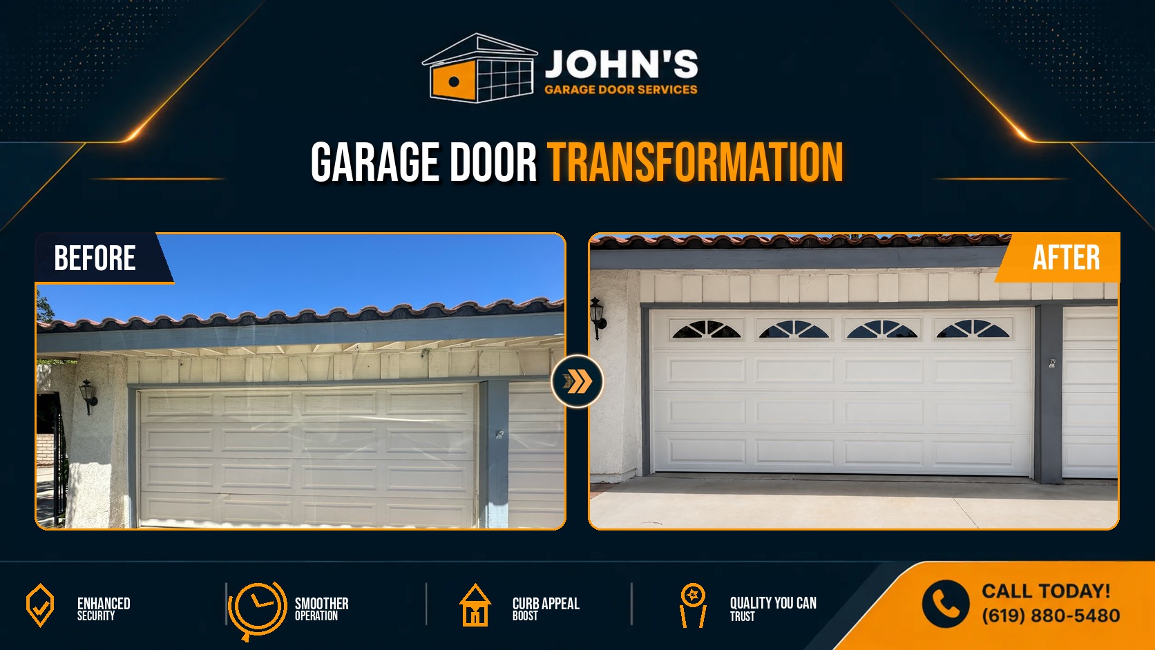 Garage Door Repair / Installation In Simi Valley, California 93063