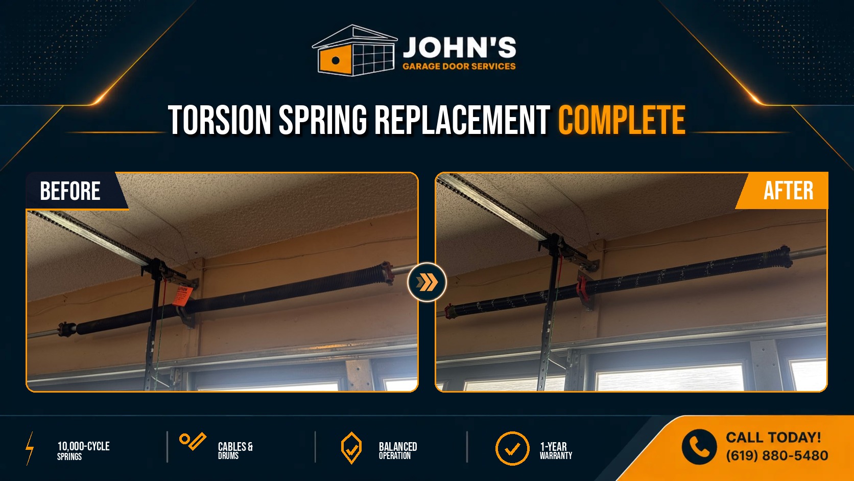 Garage Door Repair In Riverside, California 92509