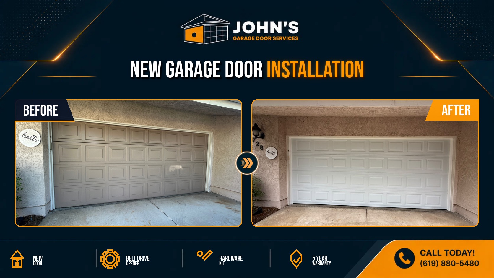 Garage Door Repair / Installation In Upland, California 91784